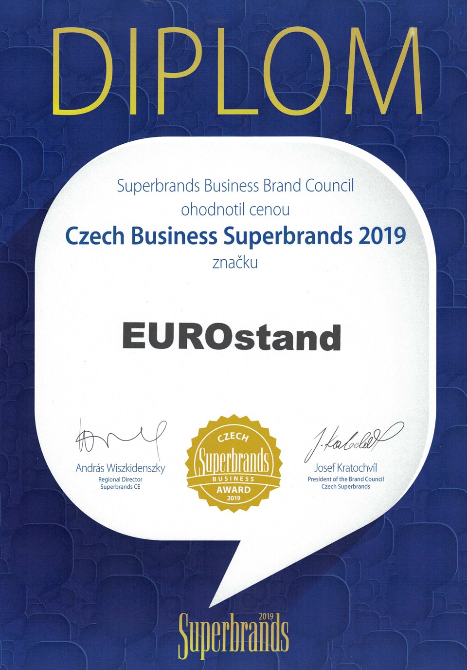 Ocenenie Business Superbrands 2019